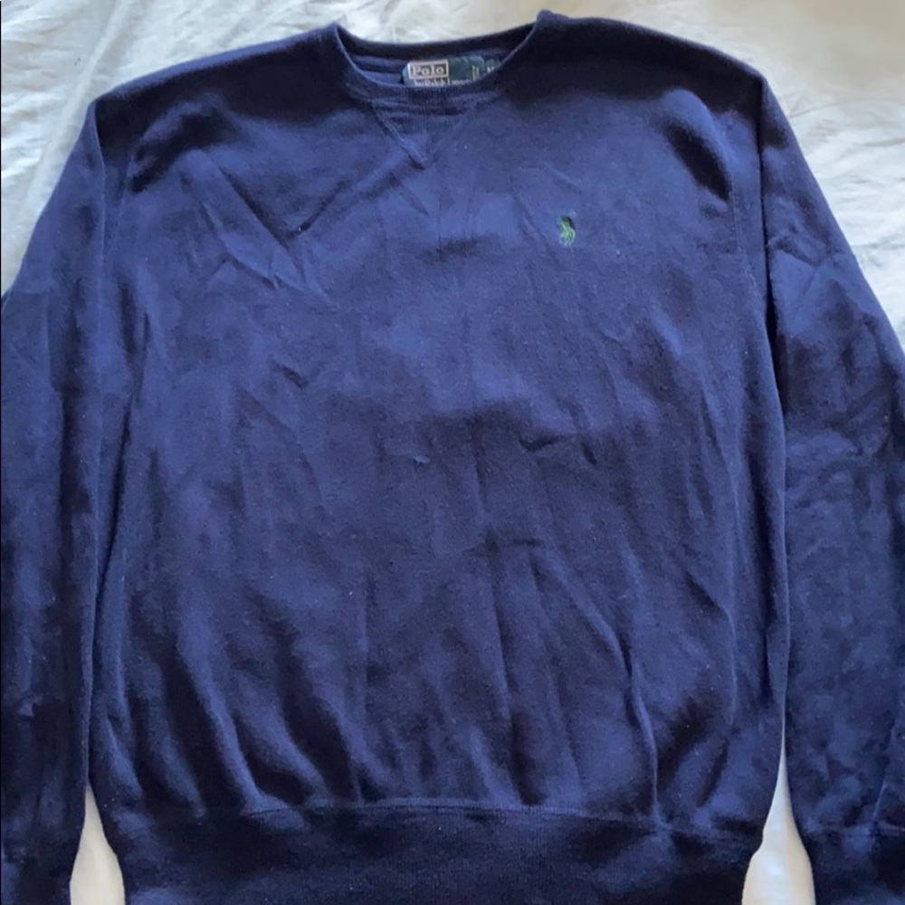 Polo dress sweater